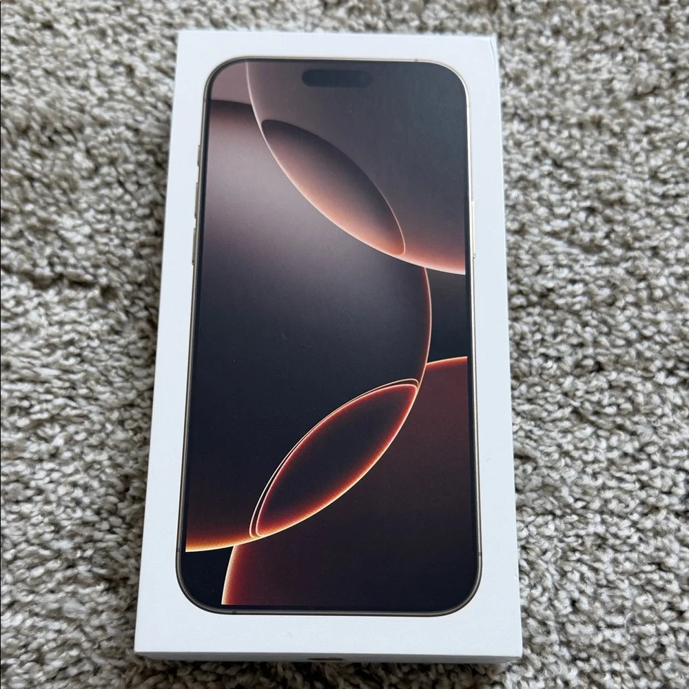 iPhone 16 Pro Max box only